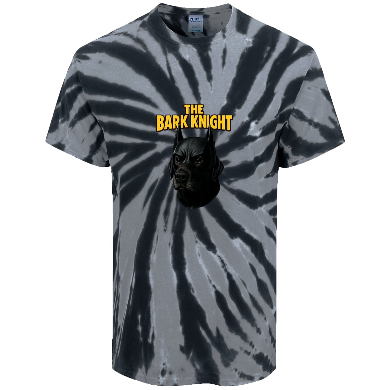 PC147 Port & Company Tie-Dye Tee - Black