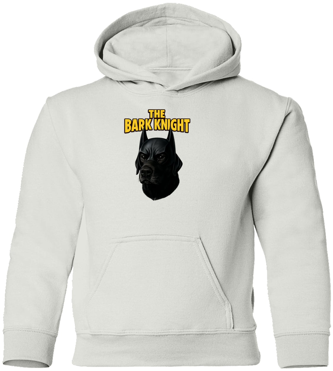 G185B Gildan Youth Pullover Hoodie - White