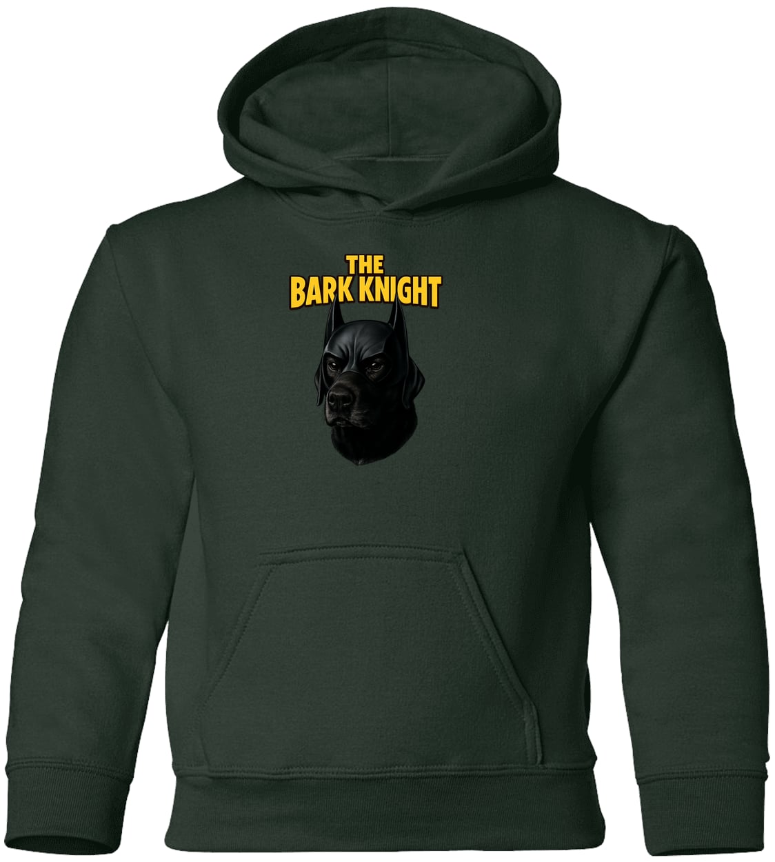 G185B Gildan Youth Pullover Hoodie - Forest Green