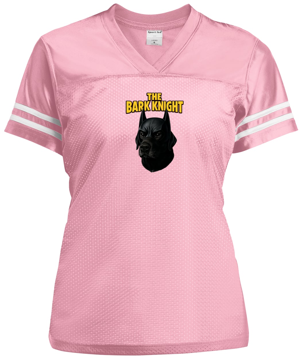 LST307 Sport-Tek Ladies' Replica Jersey - Light Pink/White