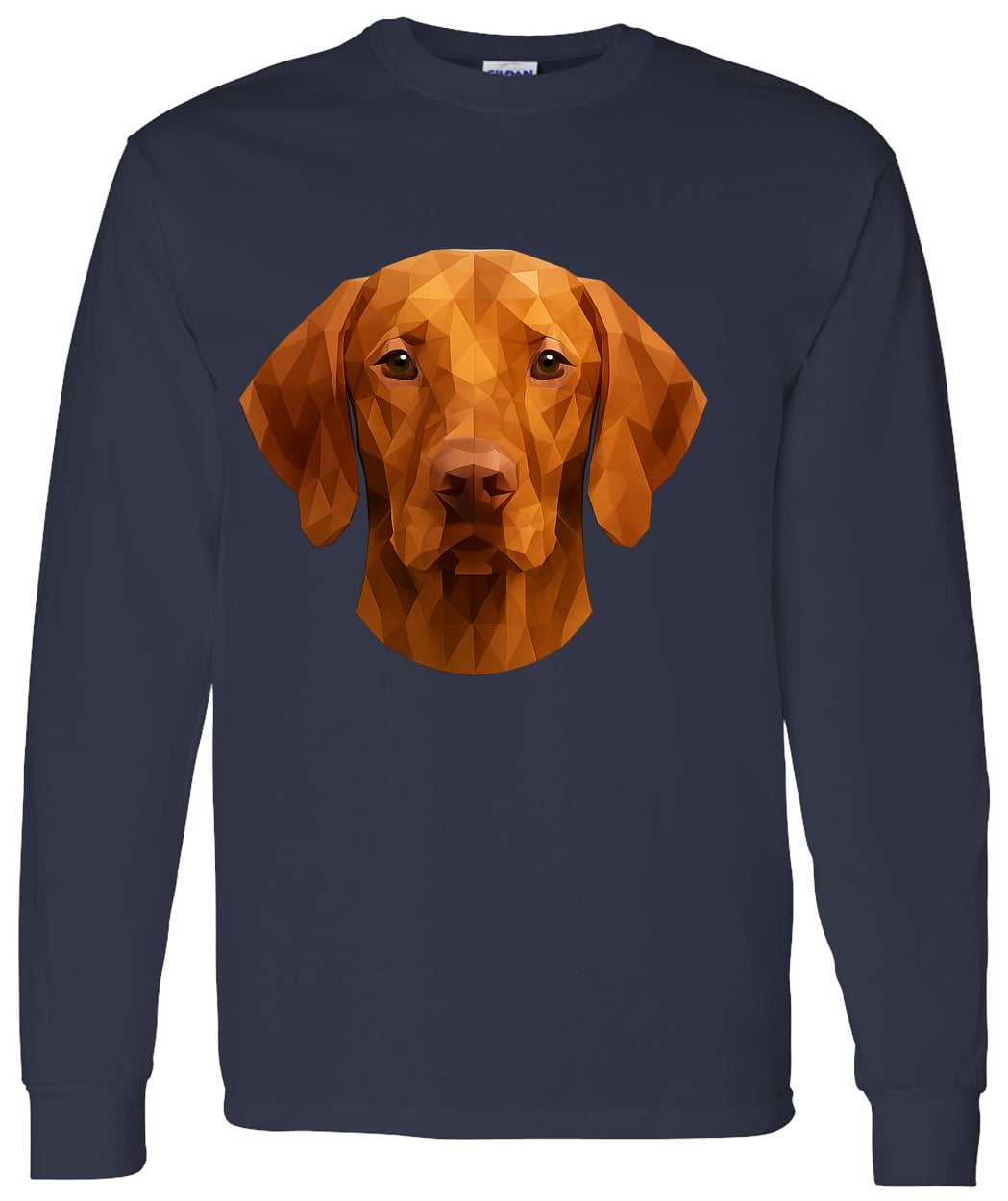 G540 LS T-Shirt 5.3 oz. - Navy