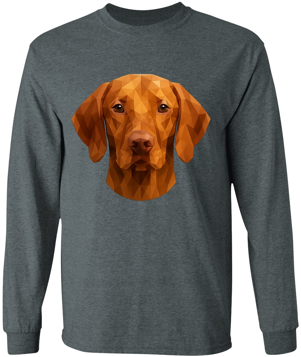 G540 LS T-Shirt 5.3 oz. - Dark Heather