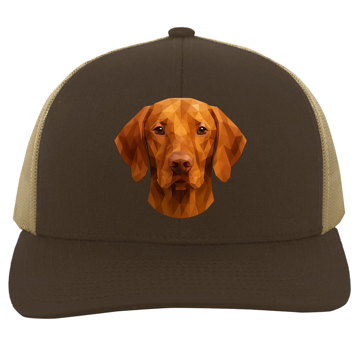 104C Trucker Snap Back - Brown/Khaki