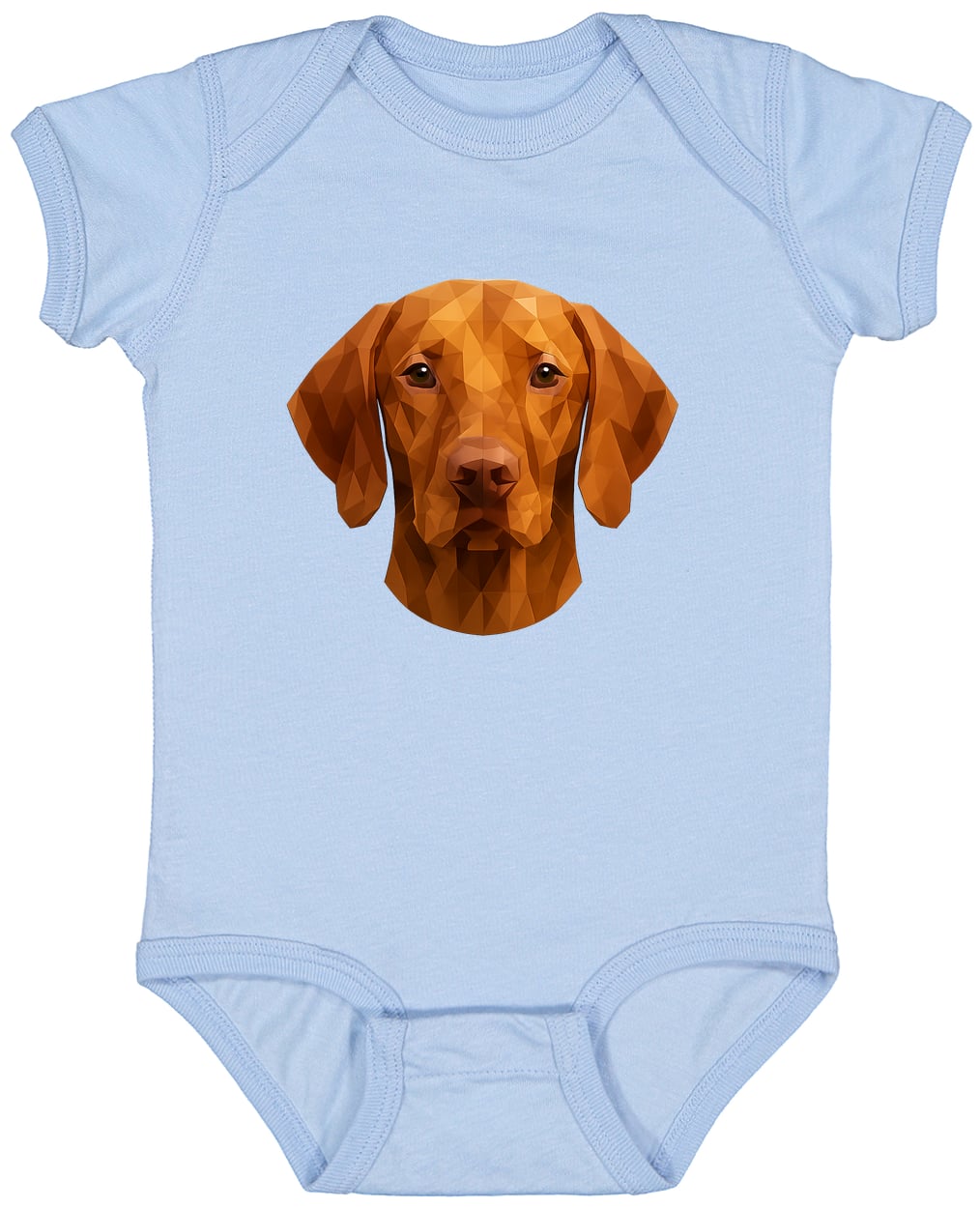 4424 Infant Fine Jersey Bodysuit - Light Blue