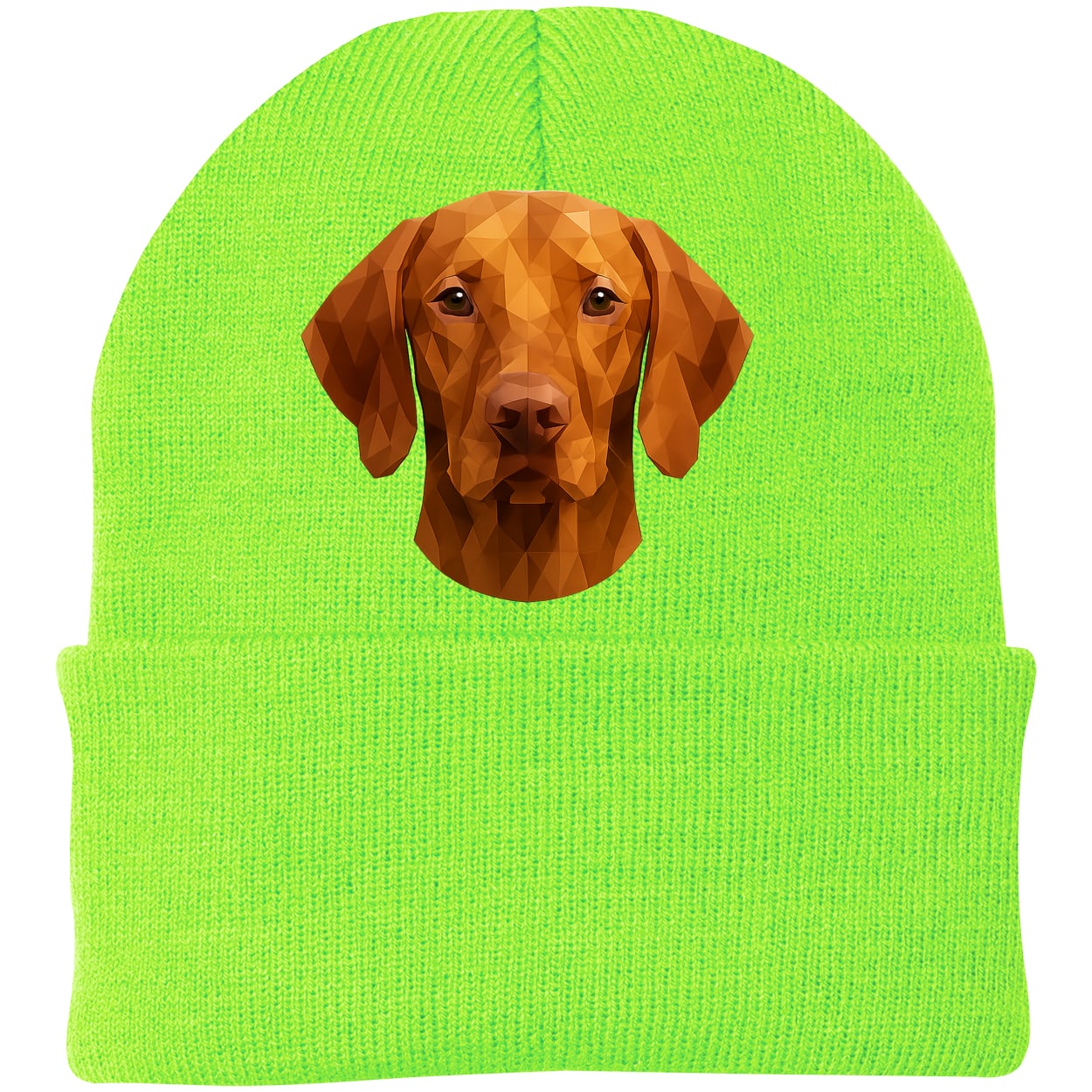CP90 Port & Company Knit Beanie - Neon Green