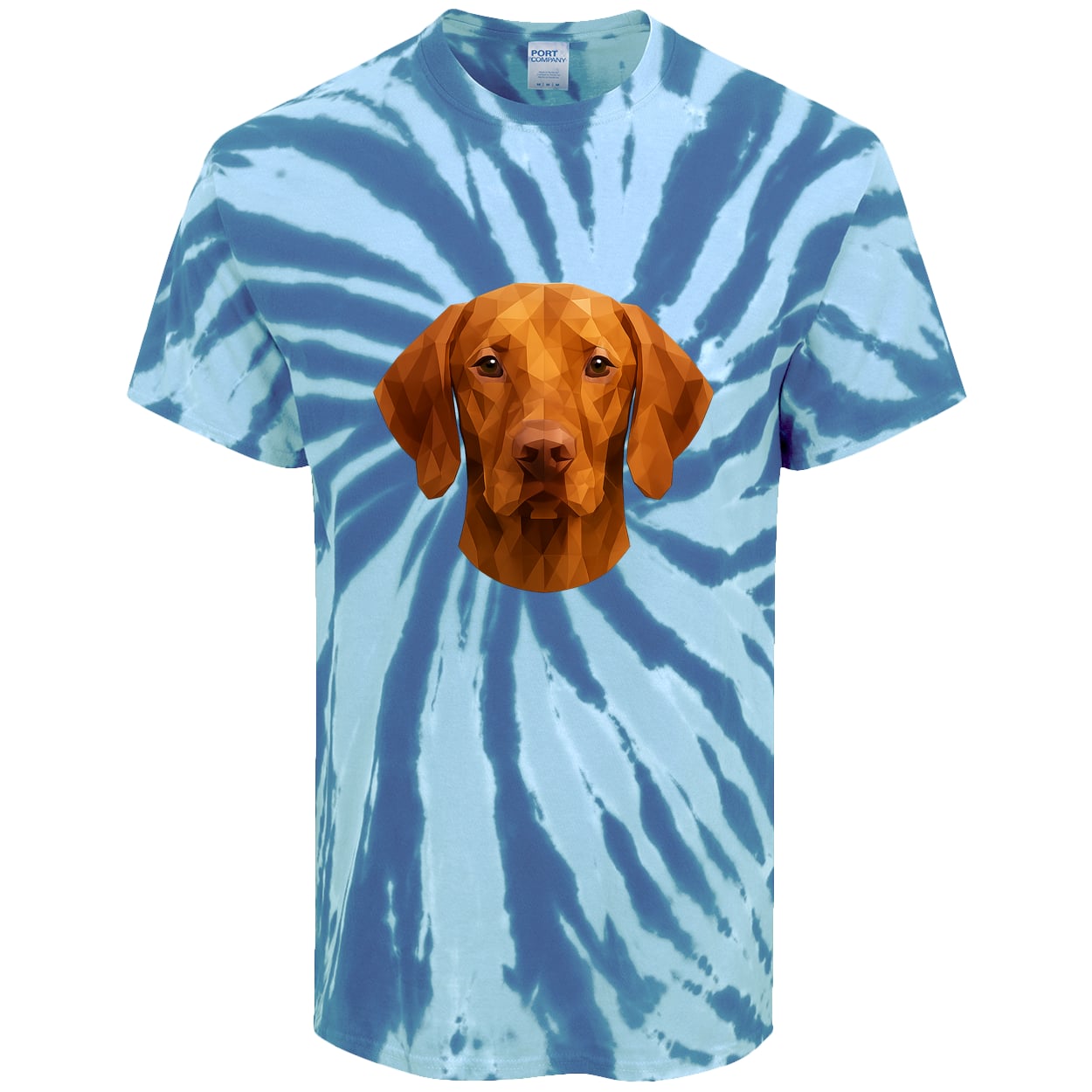 PC147 Port & Company Tie-Dye Tee - Royal