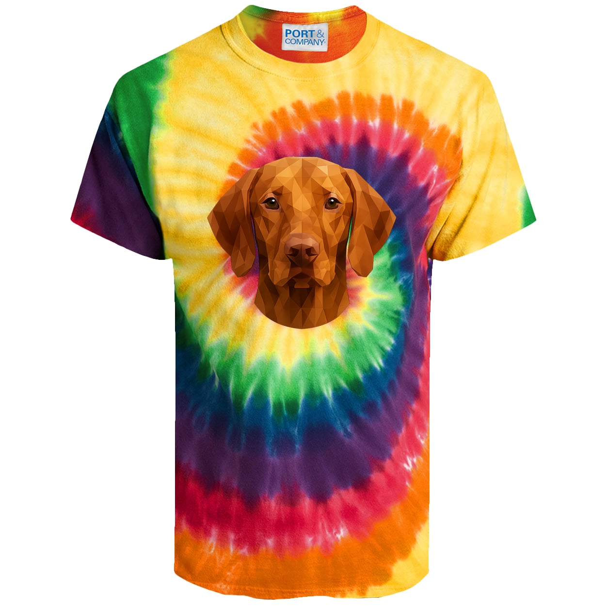 PC147 Port & Company Tie-Dye Tee - Rainbow