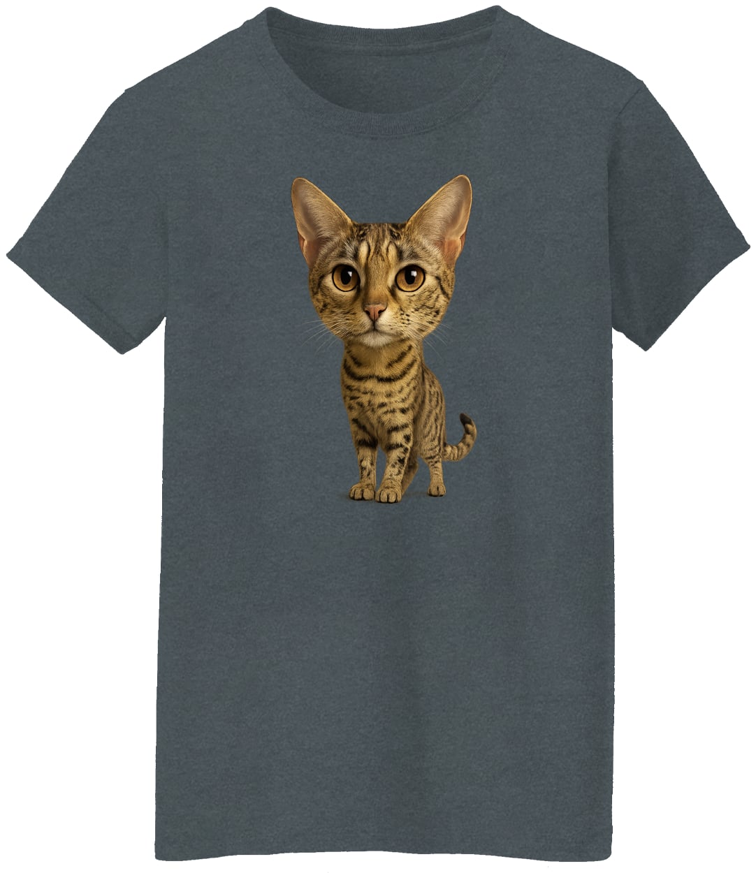 G500L Ladies' 5.3 oz. T-Shirt - Dark Heather