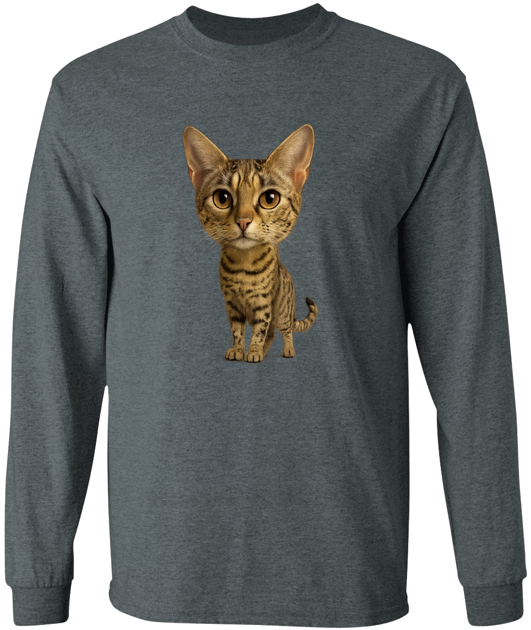 G540 LS T-Shirt 5.3 oz. - Dark Heather