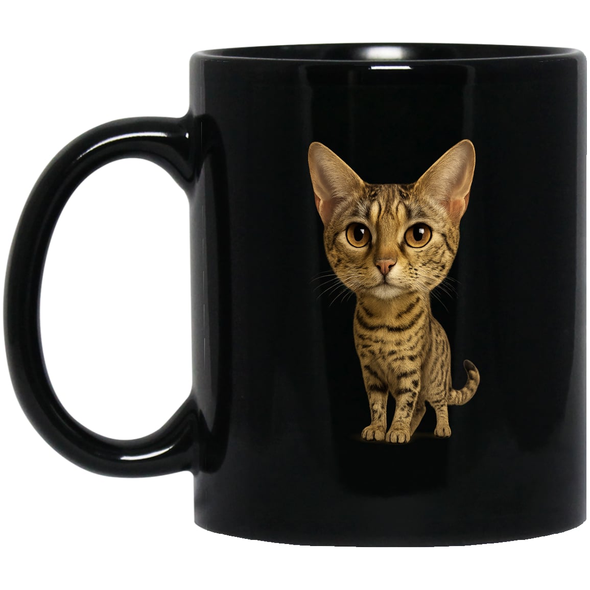 BM11OZ 11oz Black Mug Design Preview