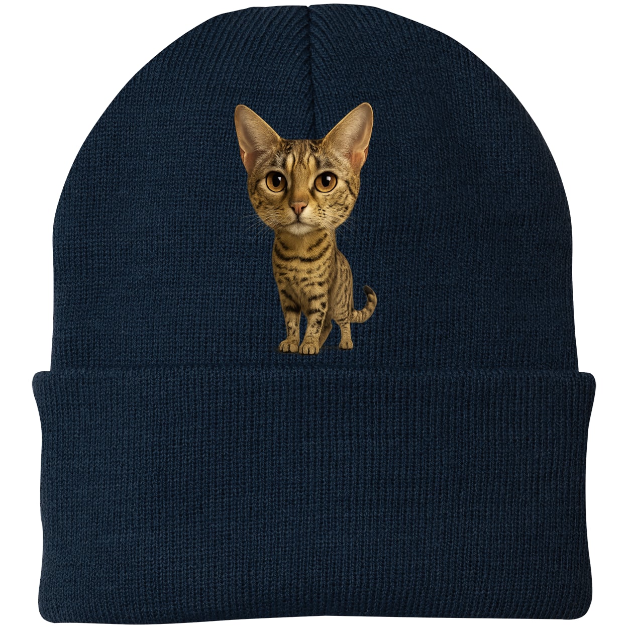 CP90 Port & Company Knit Beanie - Navy