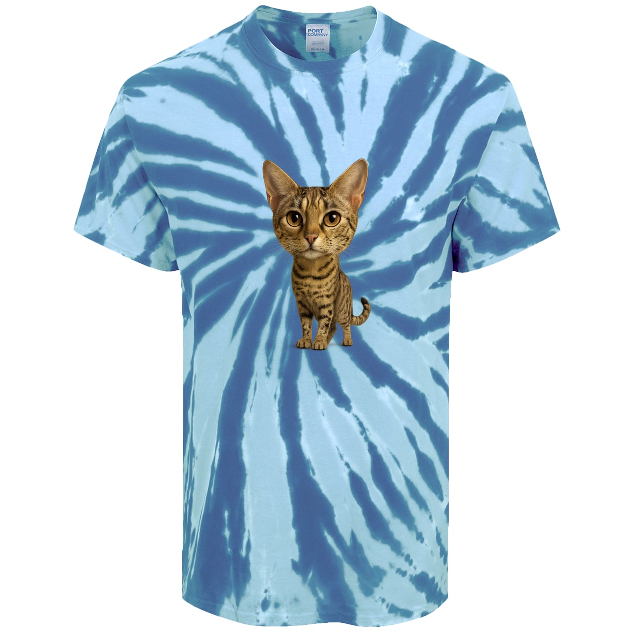 PC147 Port & Company Tie-Dye Tee - Royal
