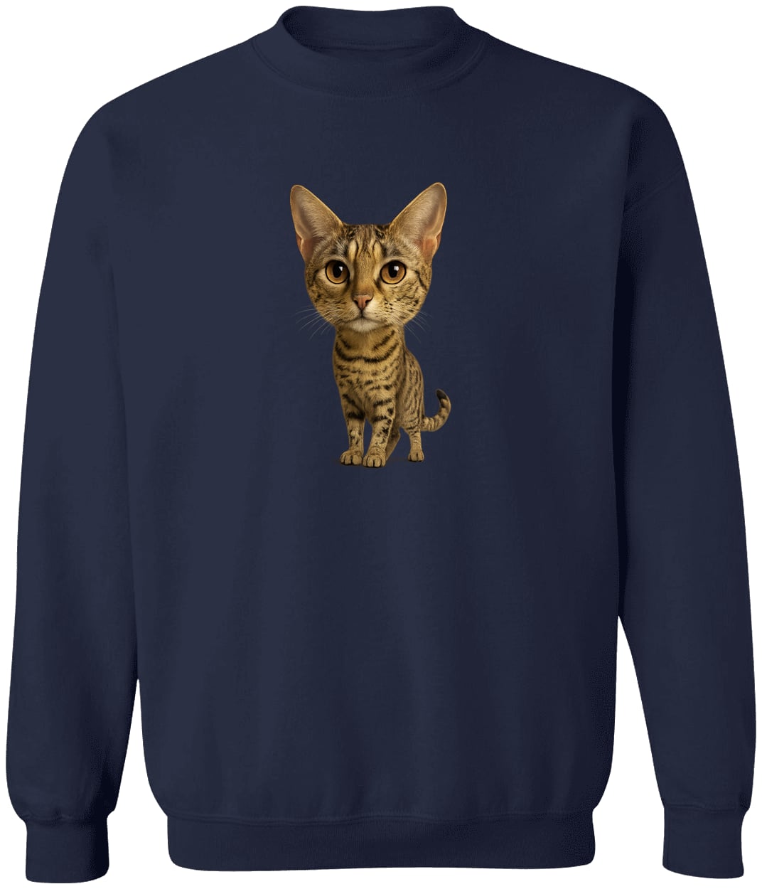 G180 Gildan Crewneck Pullover Sweatshirt - Navy