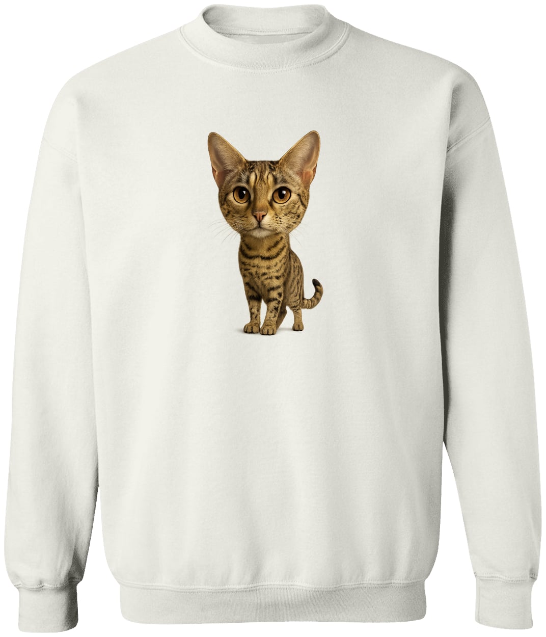 G180 Gildan Crewneck Pullover Sweatshirt - White