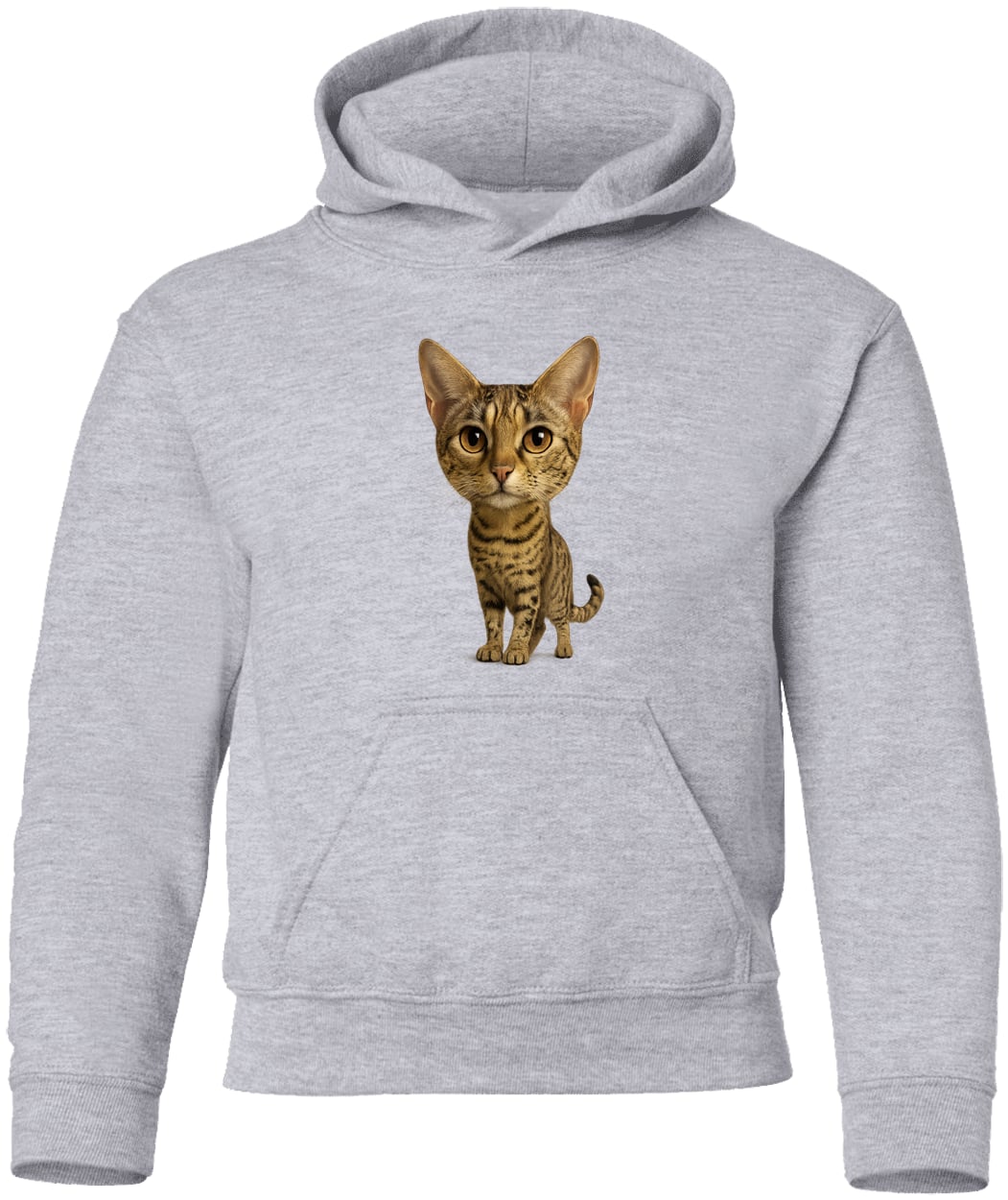 G185B Gildan Youth Pullover Hoodie - Sport Grey