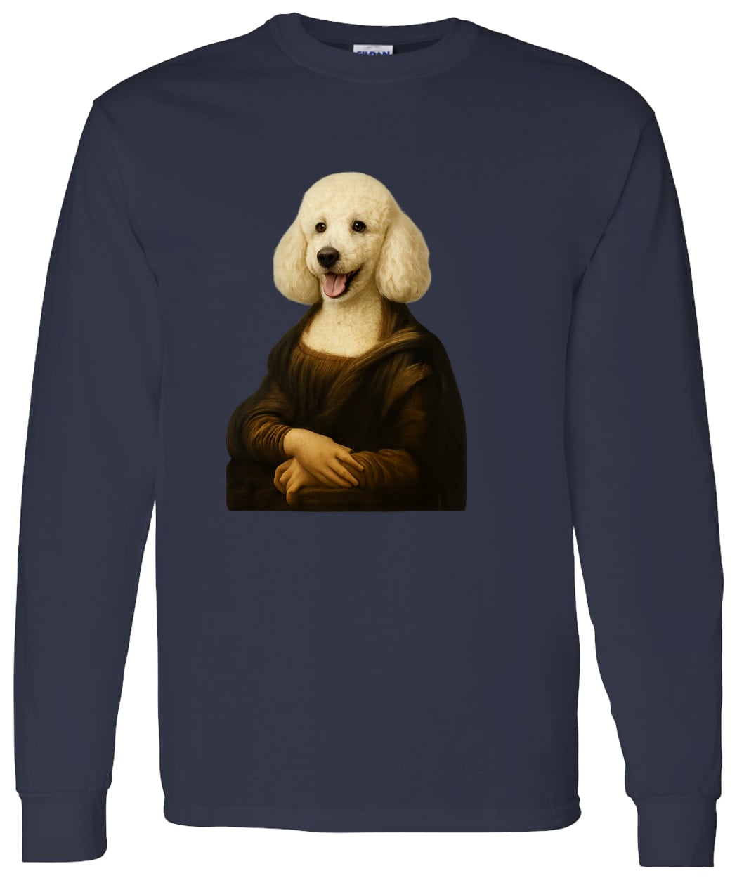 G540 LS T-Shirt 5.3 oz. - Navy