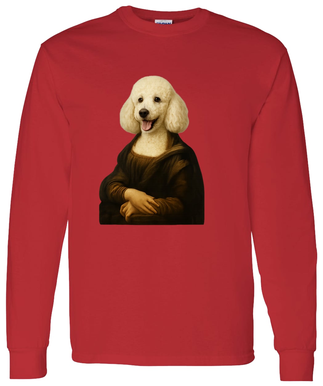 G540 LS T-Shirt 5.3 oz. - Red