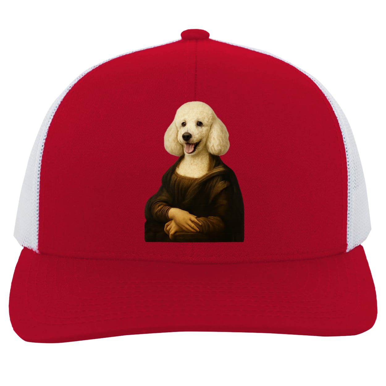 104C Trucker Snap Back - Red/White
