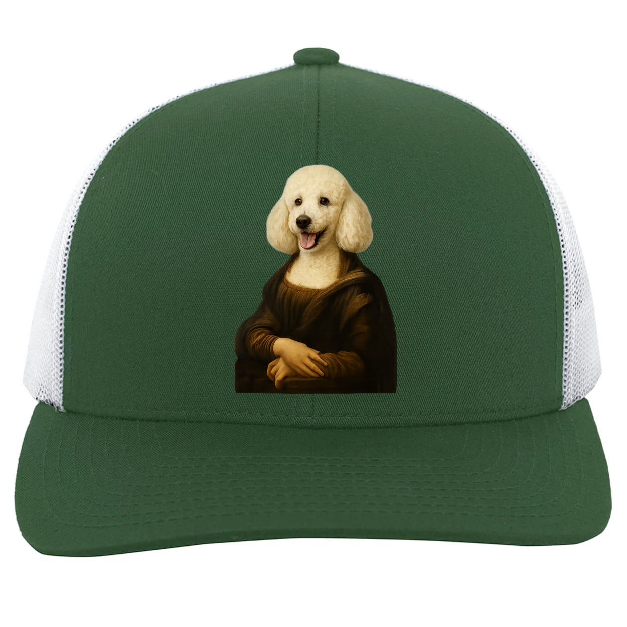 104C Trucker Snap Back - Dark Green/White