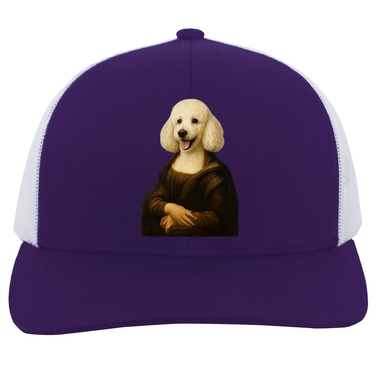 104C Trucker Snap Back - Purple/White