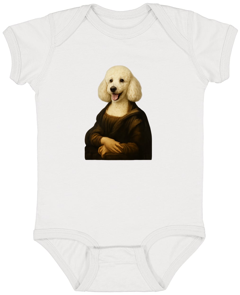 4424 Infant Fine Jersey Bodysuit - White