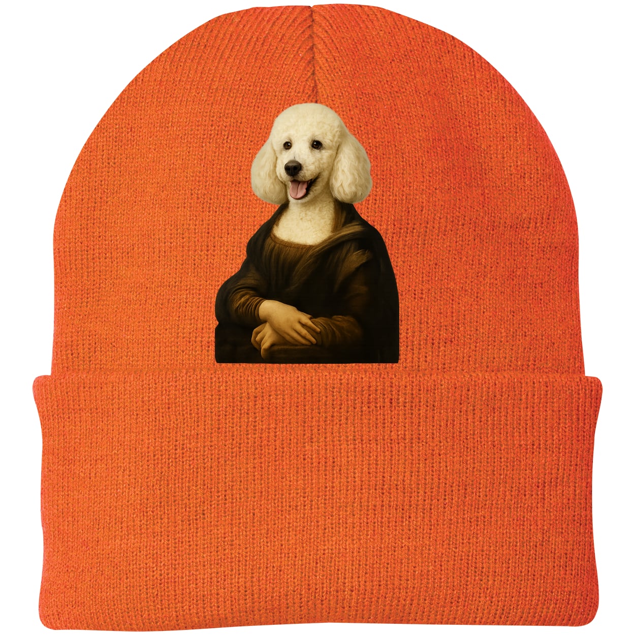 CP90 Port & Company Knit Beanie - Neon Orange