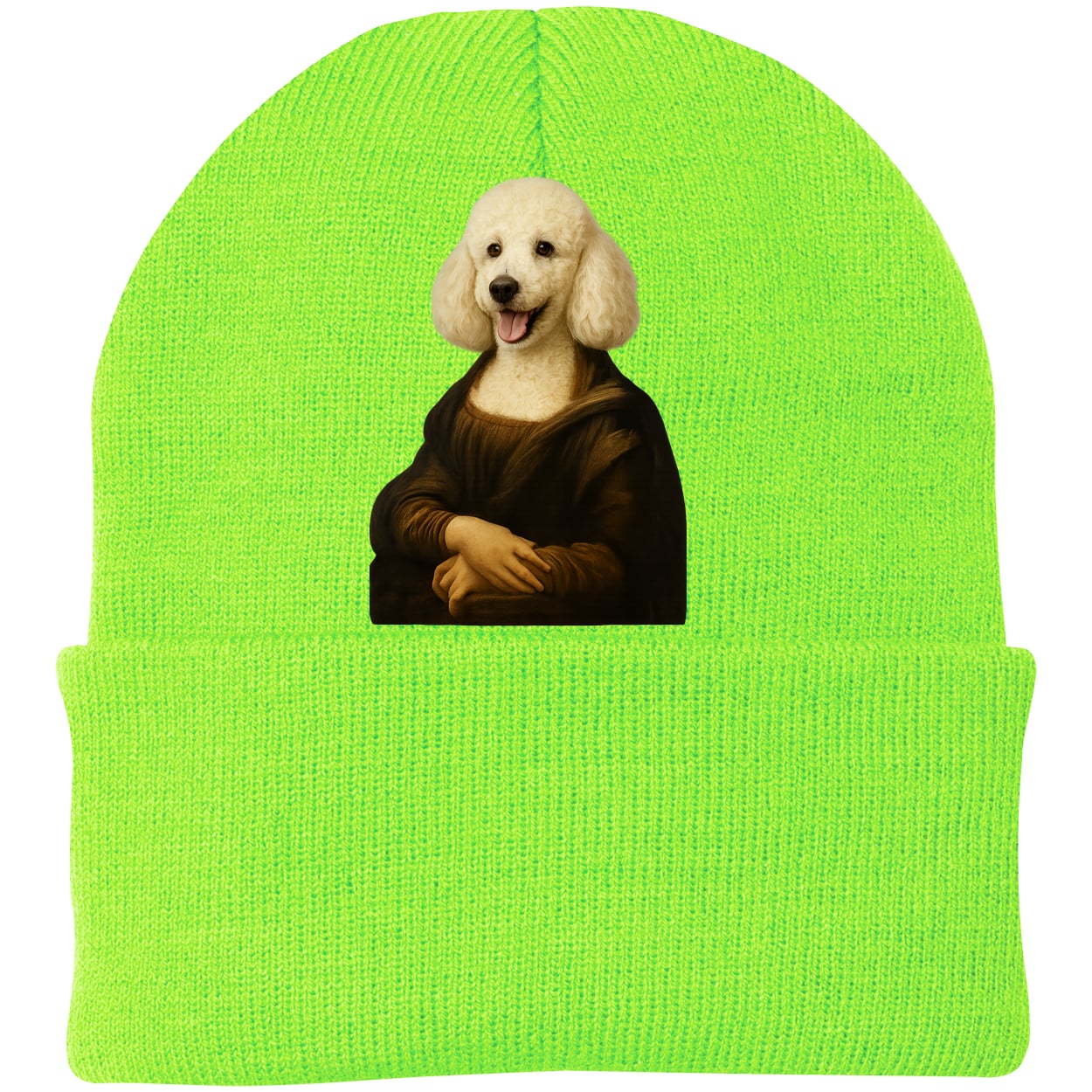 CP90 Port & Company Knit Beanie - Neon Green