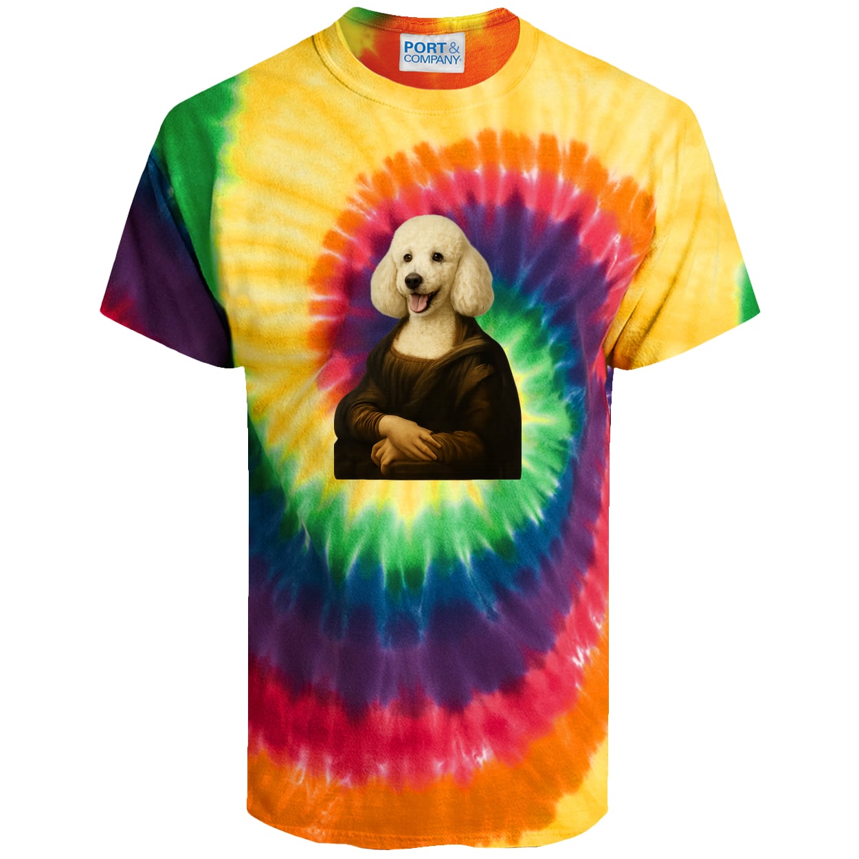 PC147 Port & Company Tie-Dye Tee - Rainbow