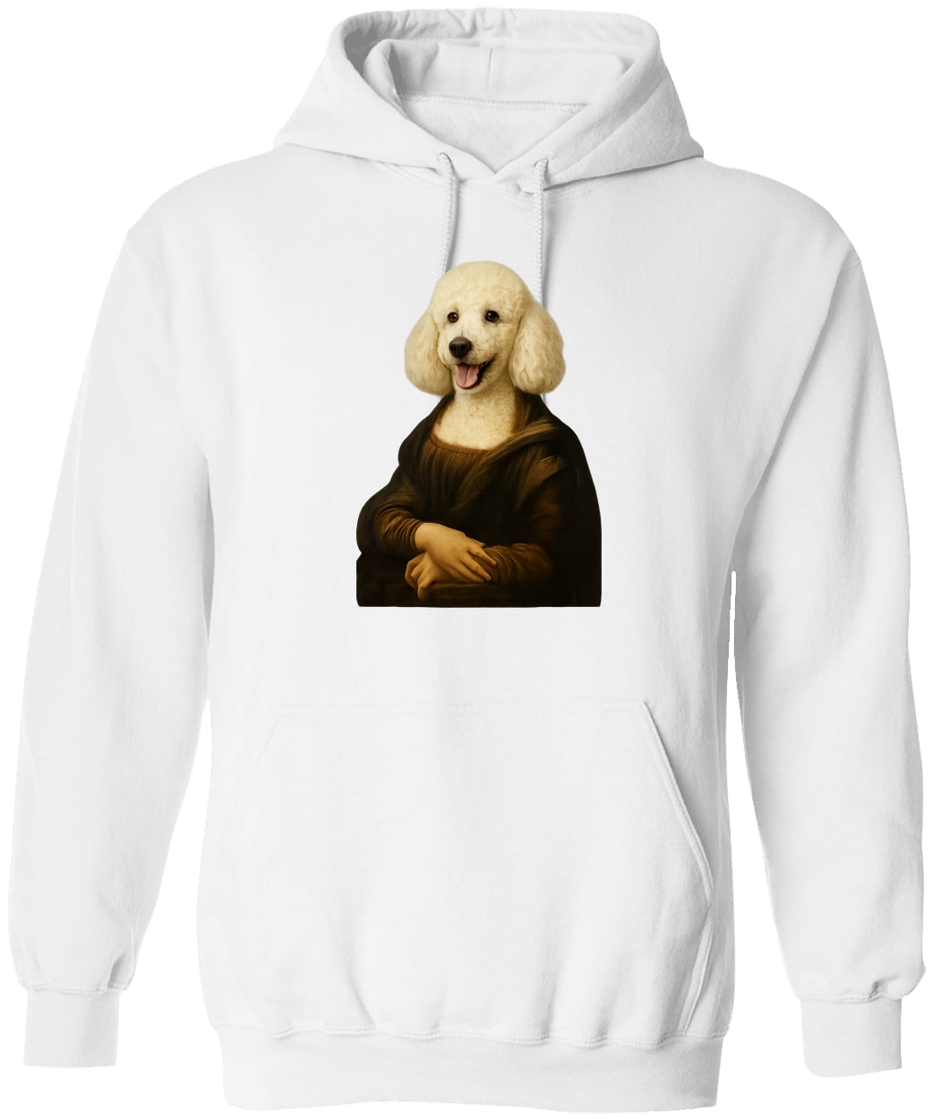 G185 Gildan Pullover Hoodie - White