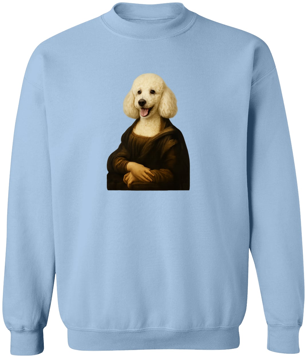 G180 Gildan Crewneck Pullover Sweatshirt - Light Blue
