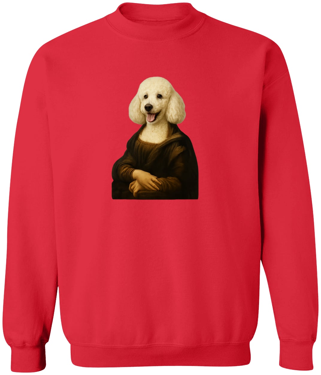 G180 Gildan Crewneck Pullover Sweatshirt - Red