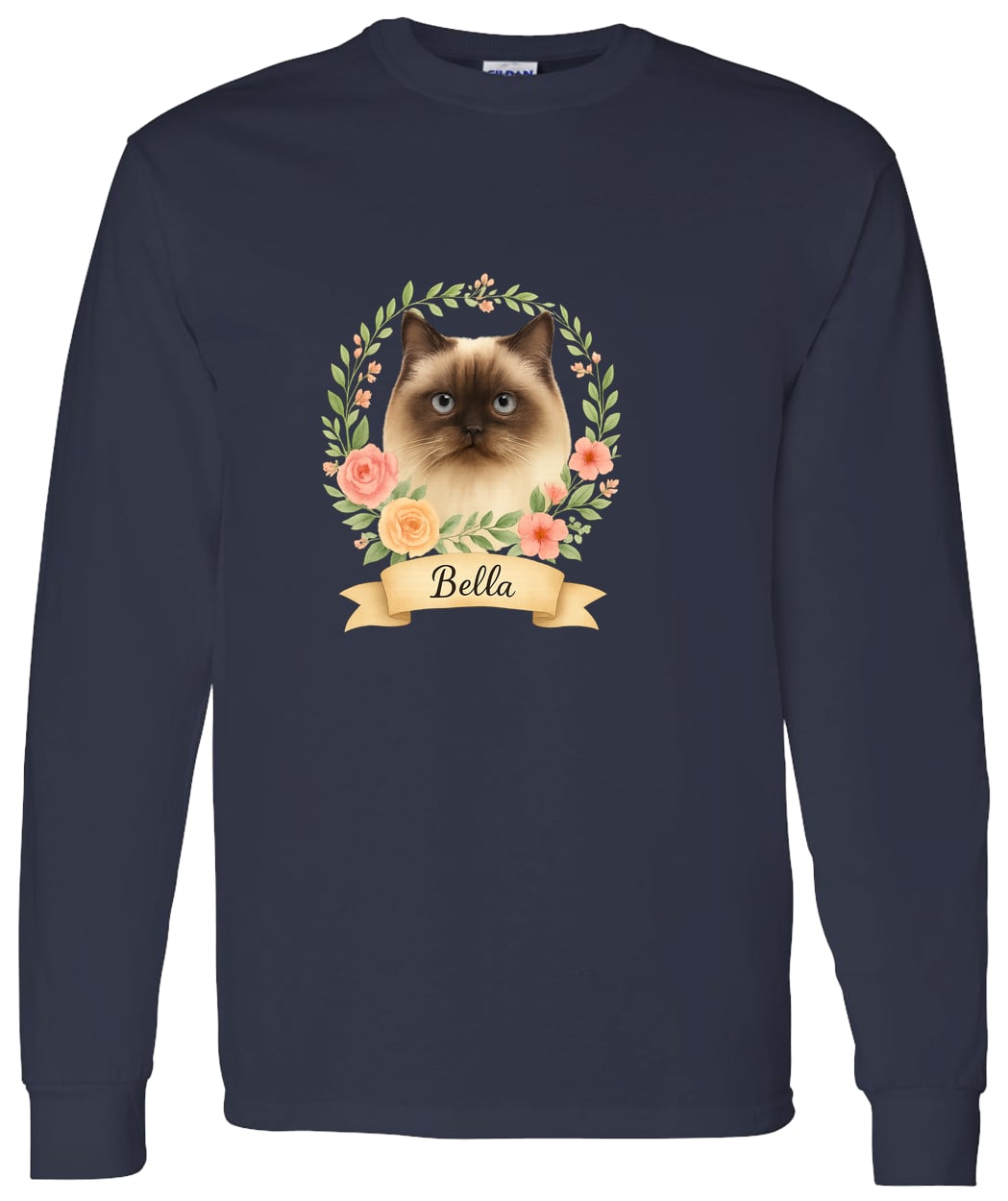 G540 LS T-Shirt 5.3 oz. - Navy