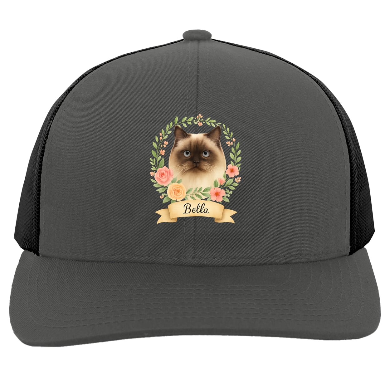 104C Trucker Snap Back - Graphite/Black