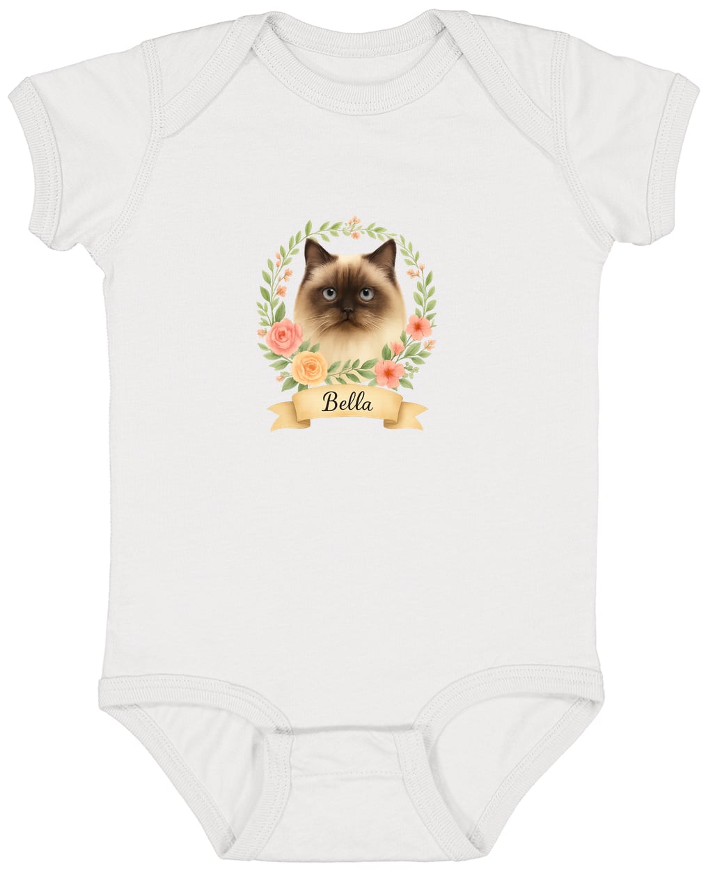 4424 Infant Fine Jersey Bodysuit - White