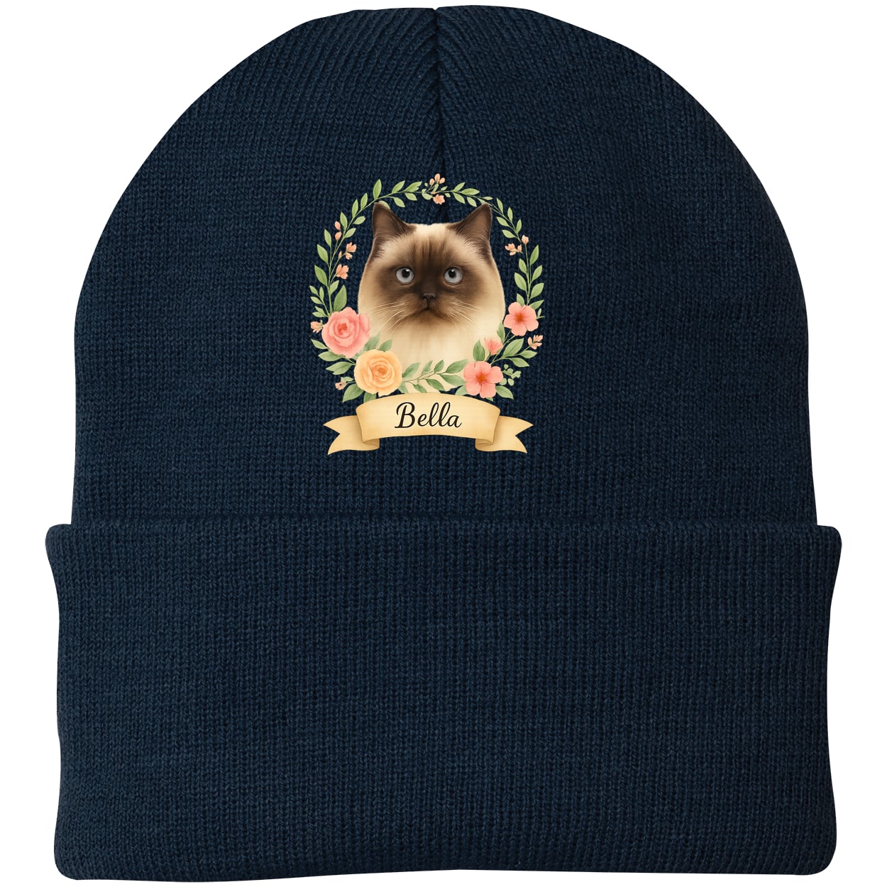 CP90 Port & Company Knit Beanie - Navy