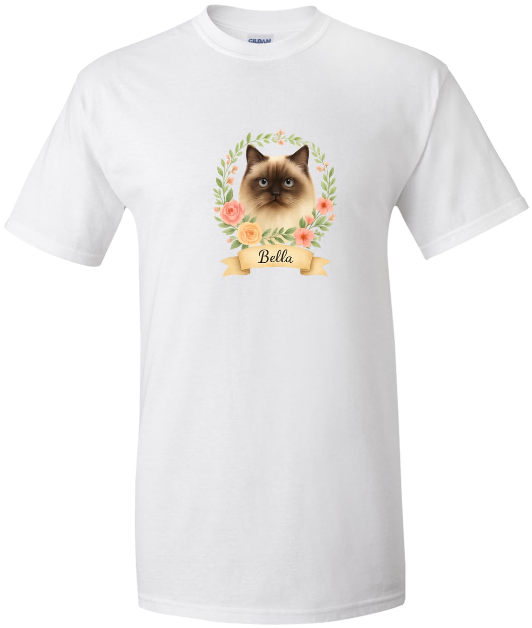 G200T Gildan Mens Tall Ultra Cotton Tee - White