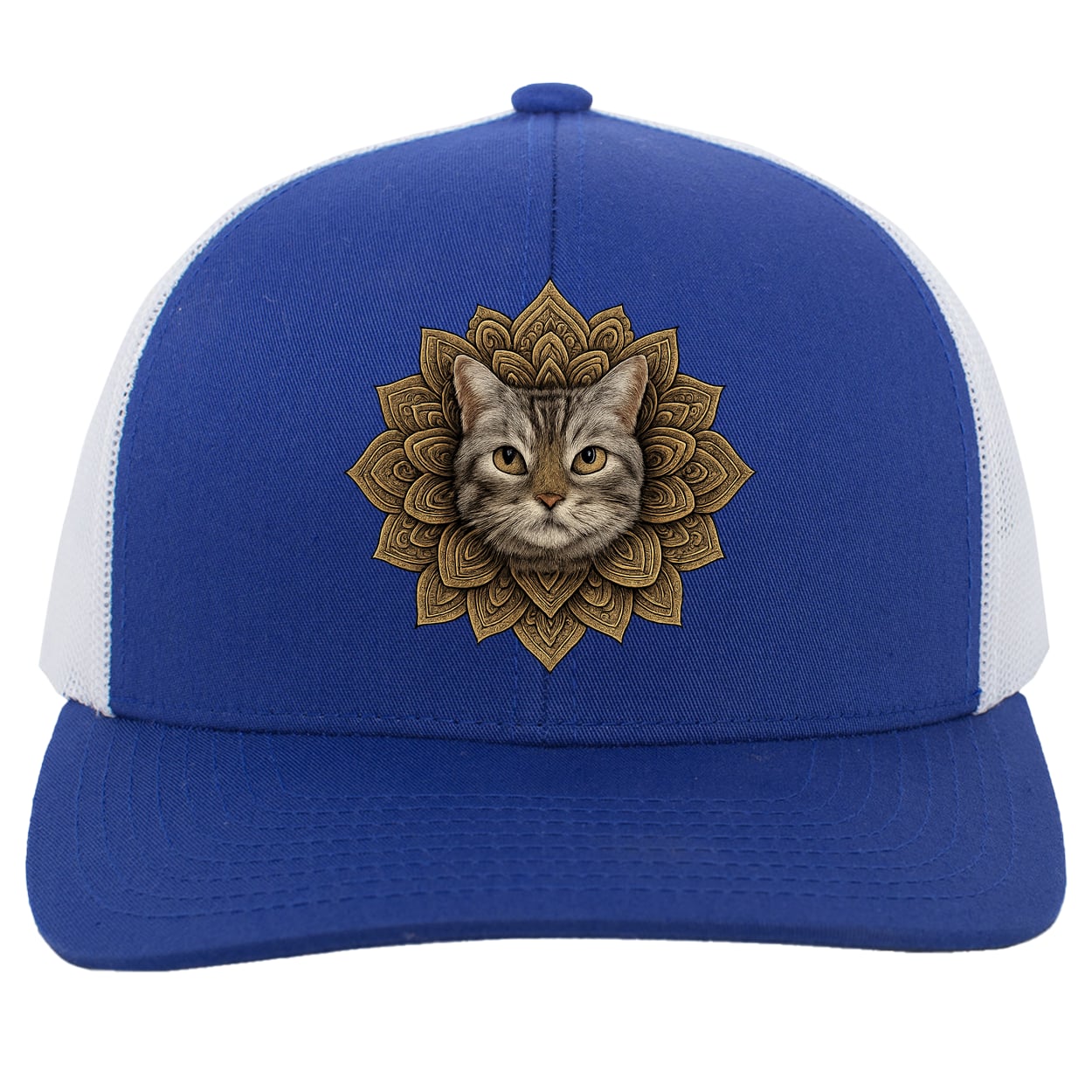104C Trucker Snap Back - Royal/White