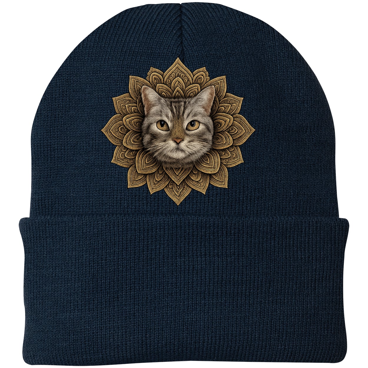 CP90 Port & Company Knit Beanie - Navy