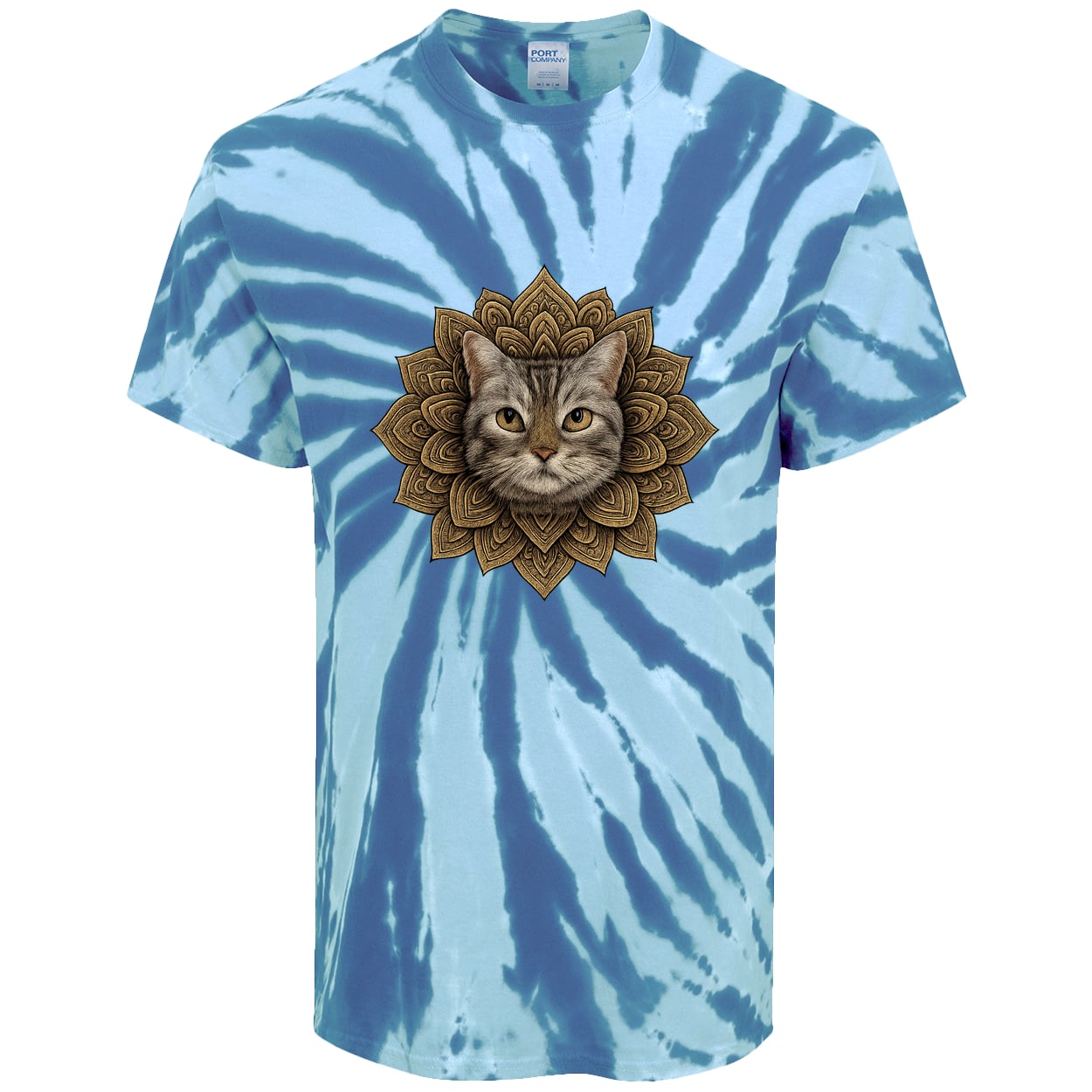 PC147 Port & Company Tie-Dye Tee - Royal
