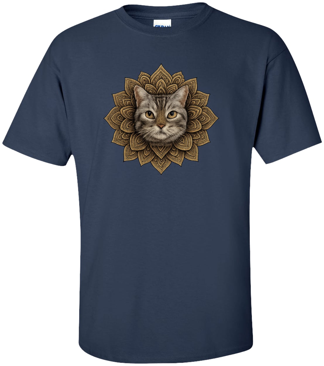 G200T Gildan Mens Tall Ultra Cotton Tee - Navy
