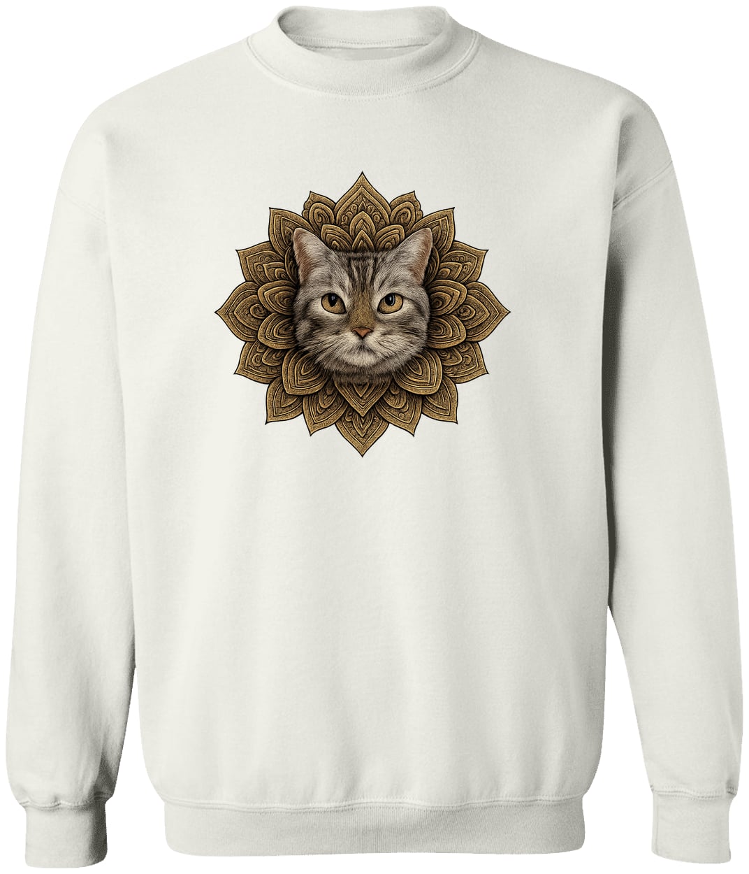 G180 Gildan Crewneck Pullover Sweatshirt - White
