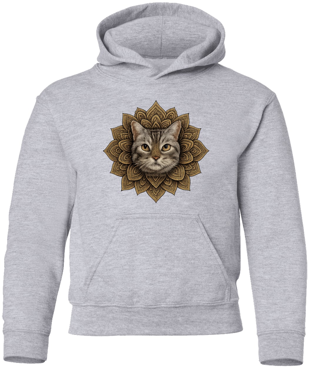 G185B Gildan Youth Pullover Hoodie - Sport Grey