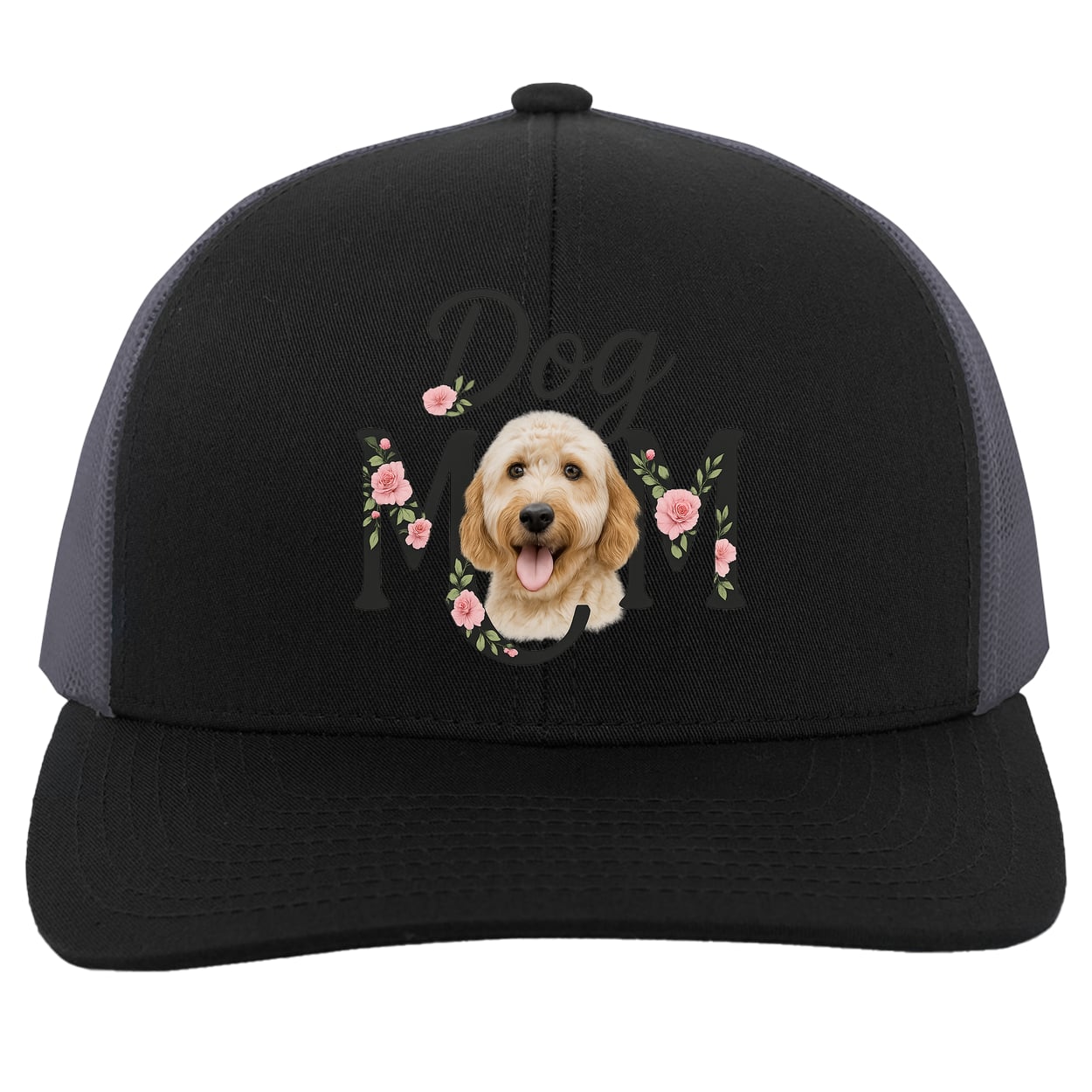 104C Trucker Snap Back - Black/Graphite