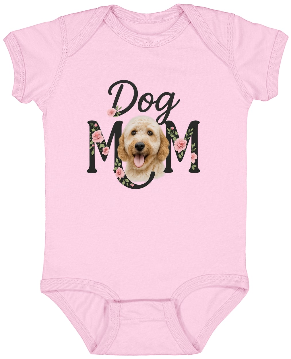 4424 Infant Fine Jersey Bodysuit - Pink