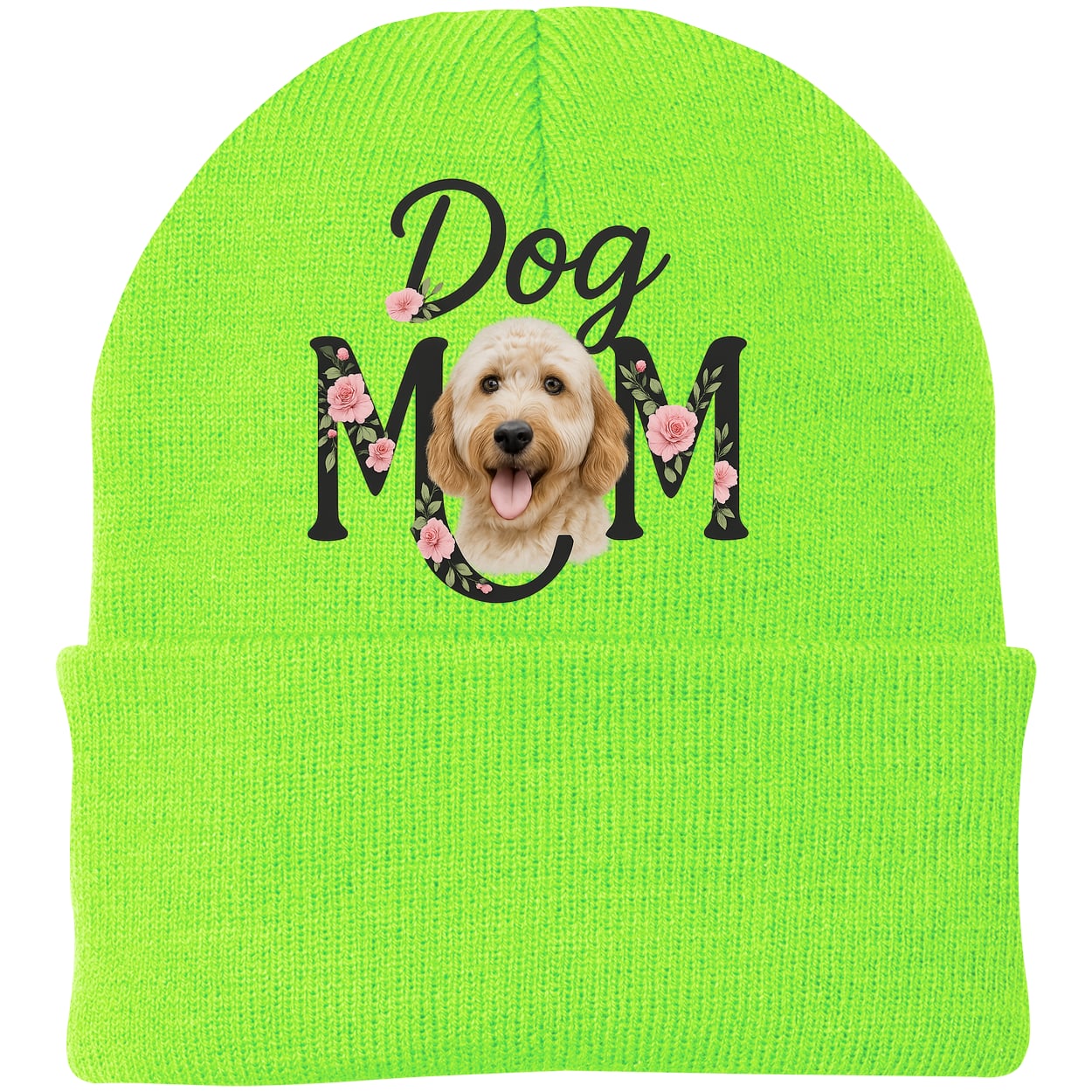 CP90 Port & Company Knit Beanie - Neon Green