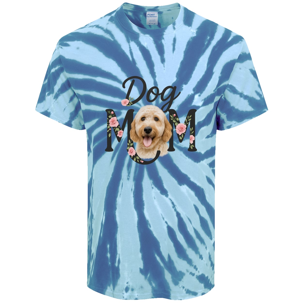 PC147 Port & Company Tie-Dye Tee - Royal
