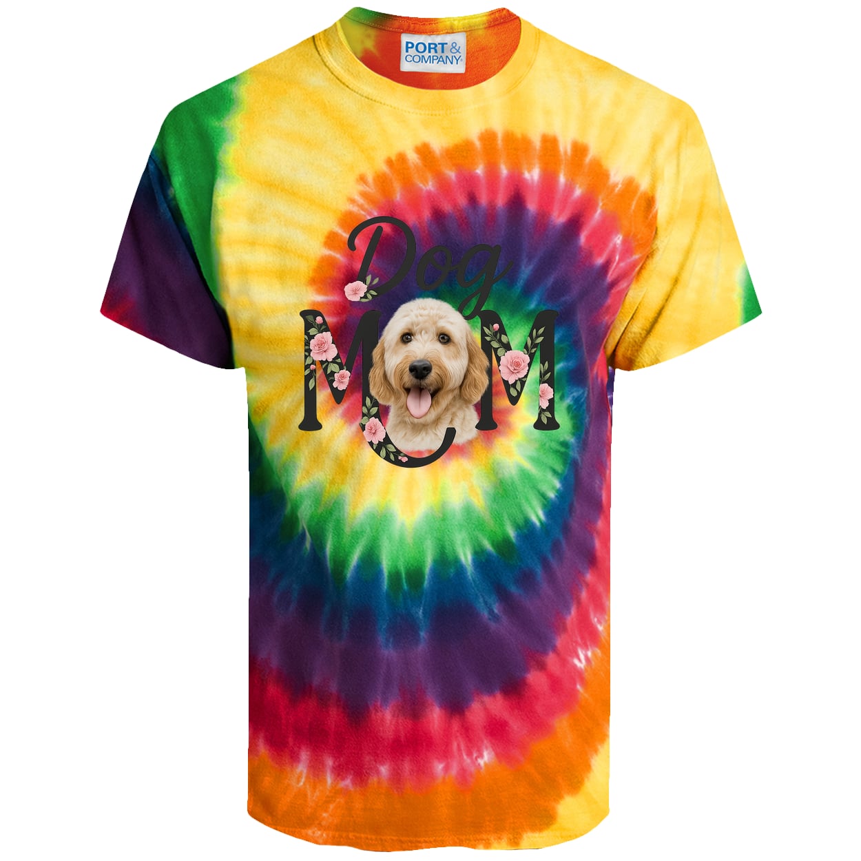PC147 Port & Company Tie-Dye Tee - Rainbow