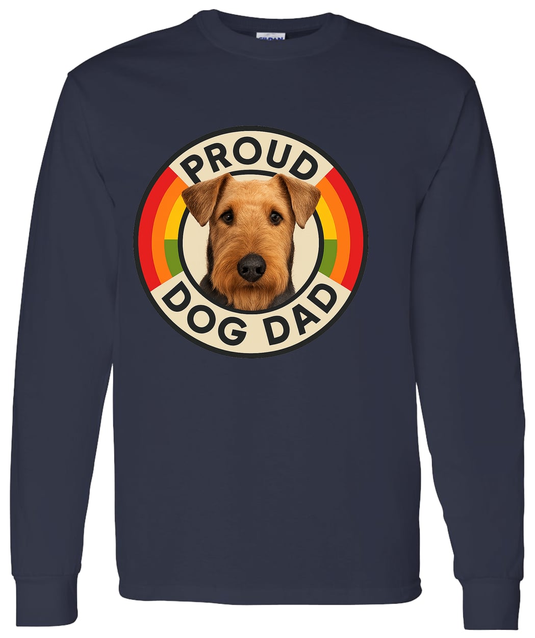 G540 LS T-Shirt 5.3 oz. - Navy