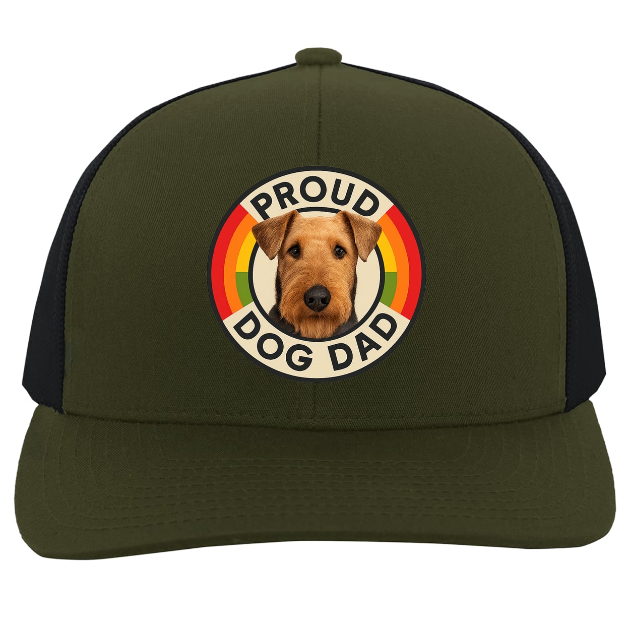 104C Trucker Snap Back - Moss/Charcoal