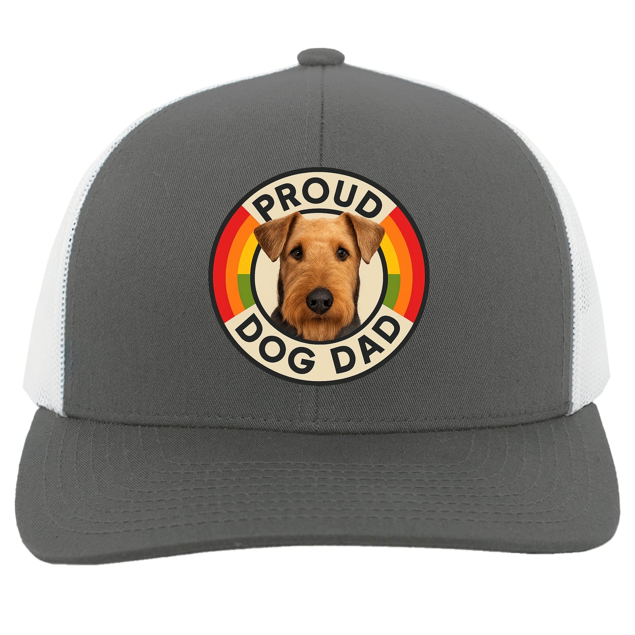 104C Trucker Snap Back - Graphite/White